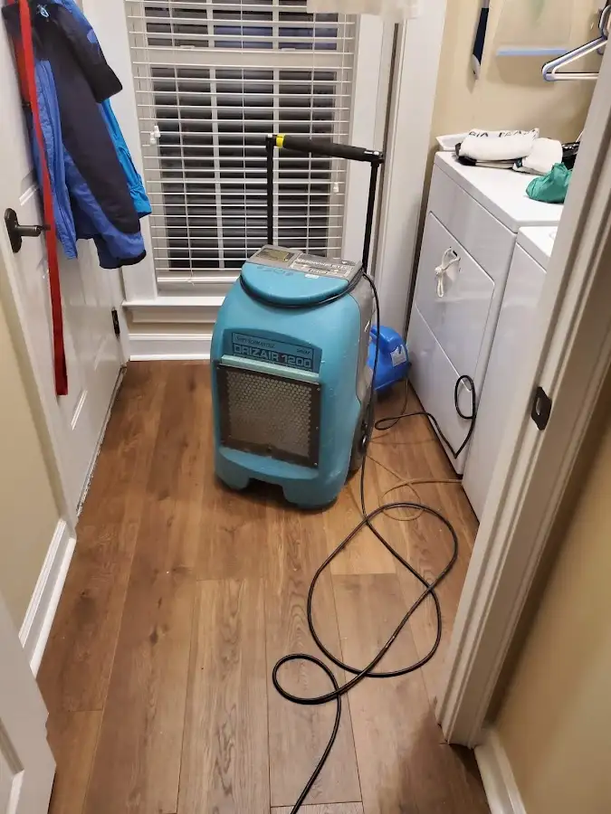Commercial dehumidifier deployed for Flood Damage Cleanup in Swanzey